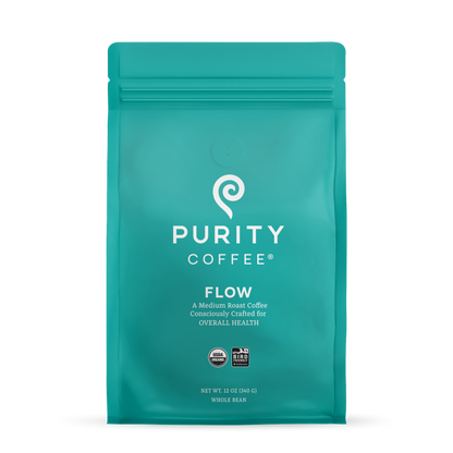 PURITY COFFEE Organic Whole Bean Coffee 12oz