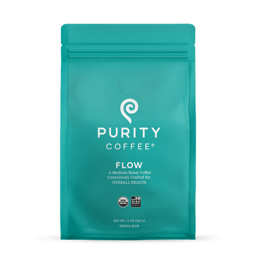 PURITY COFFEE Organic Whole Bean Coffee 12oz