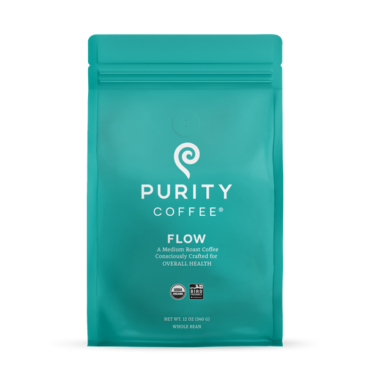 PURITY COFFEE Organic Whole Bean Coffee 12oz