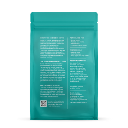 PURITY COFFEE Organic Whole Bean Coffee 12oz