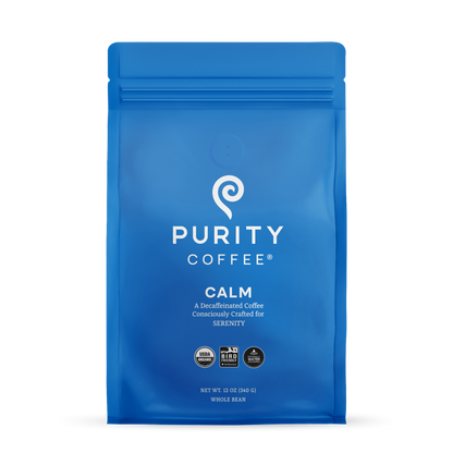 PURITY COFFEE Organic Whole Bean Coffee 12oz