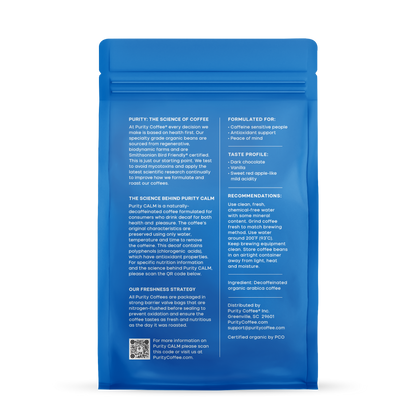 PURITY COFFEE Organic Whole Bean Coffee 12oz