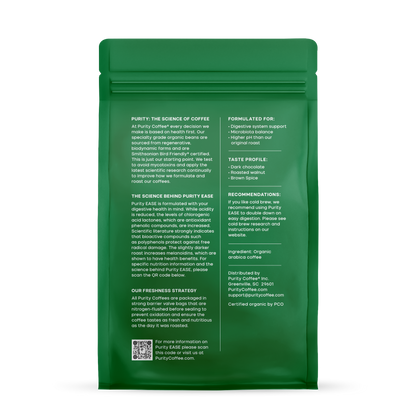 PURITY COFFEE Organic Whole Bean Coffee 12oz