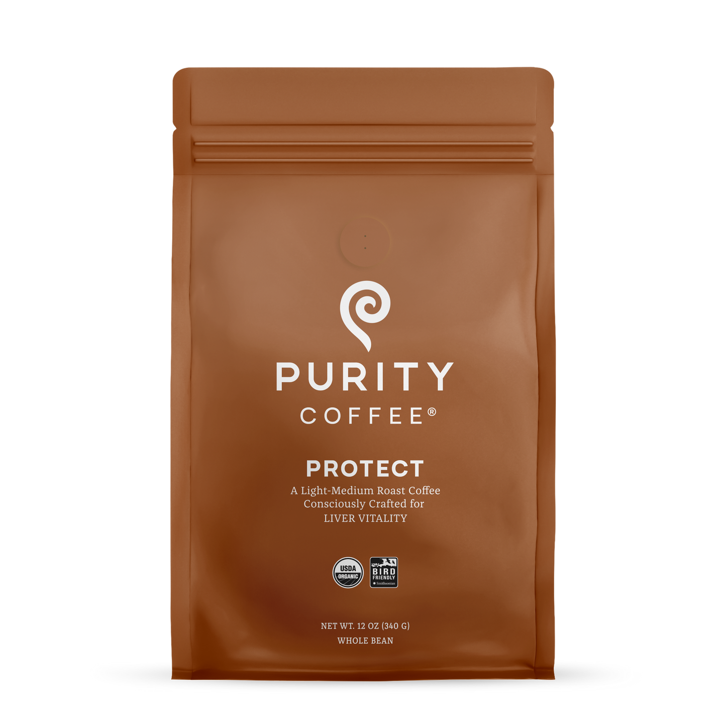 PURITY COFFEE Organic Whole Bean Coffee 12oz